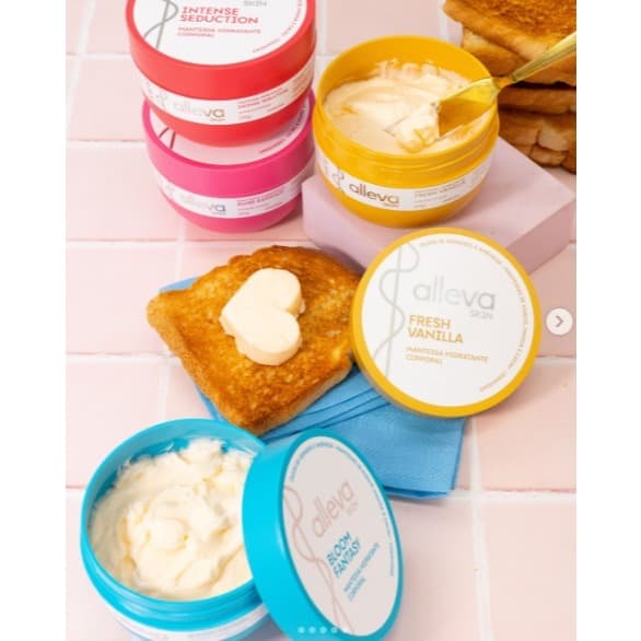 Manteiga Corporal Hidratação Intensa - Alleva