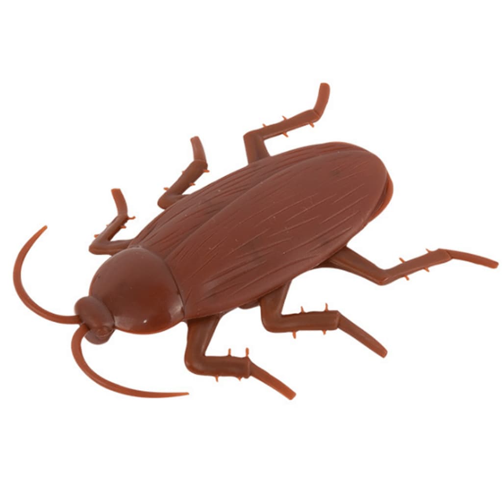 10 Baratas Plástico Halloween Brincadeira Inseto Falso 5 Cm