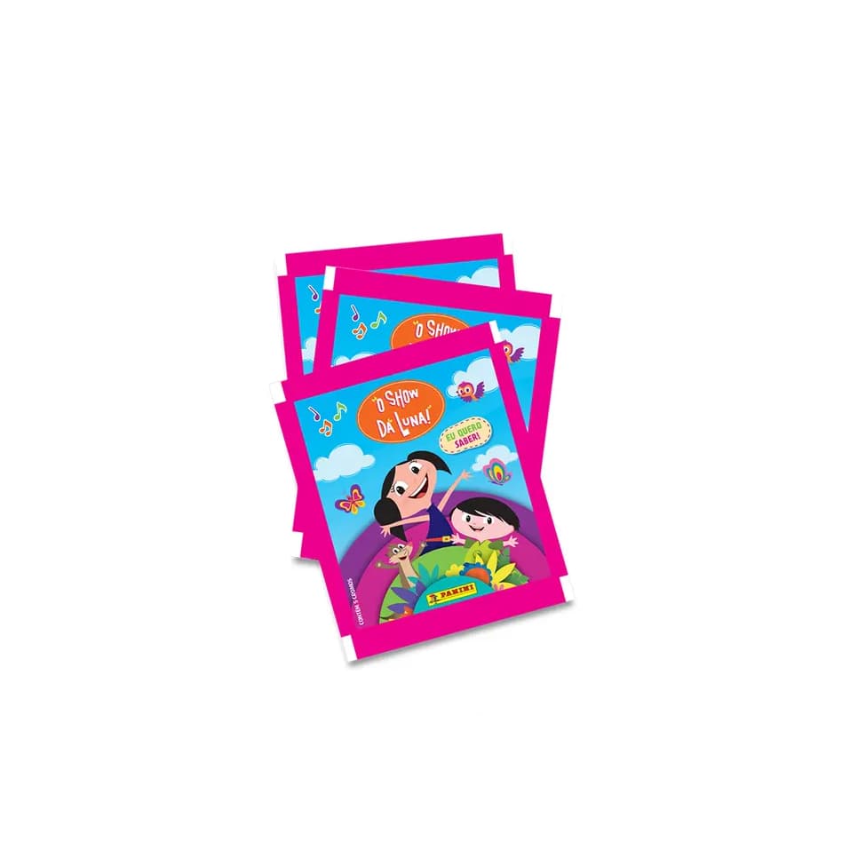 50 Figurinhas O Show Da Luna Panini = 10 Envelopes - Novo Lacrado