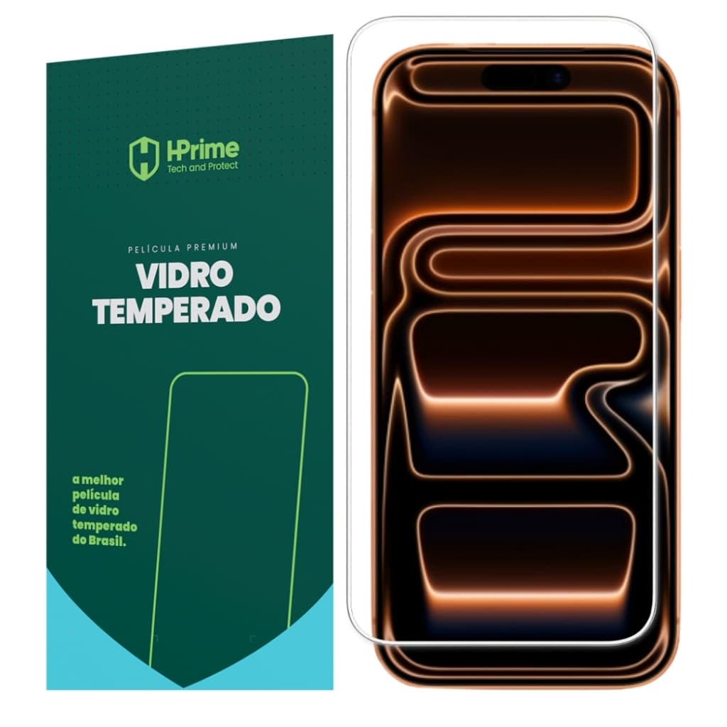 Película Hprime Vidro Temperado iPhone 17 17 Air 17 Pro 17 Pro Max