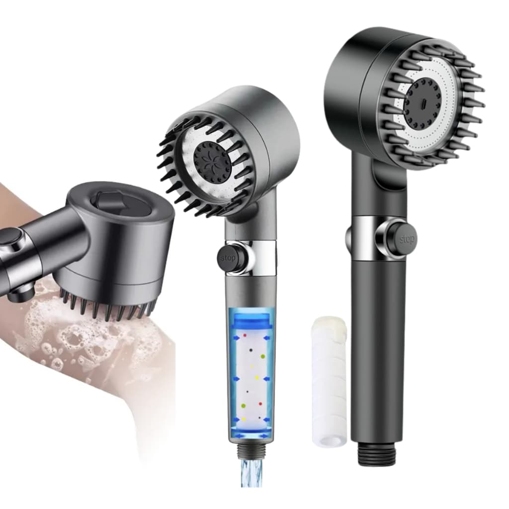 Chuveiro de Reforço Ducha Massagem com 3 modos Para Lavatório Salão