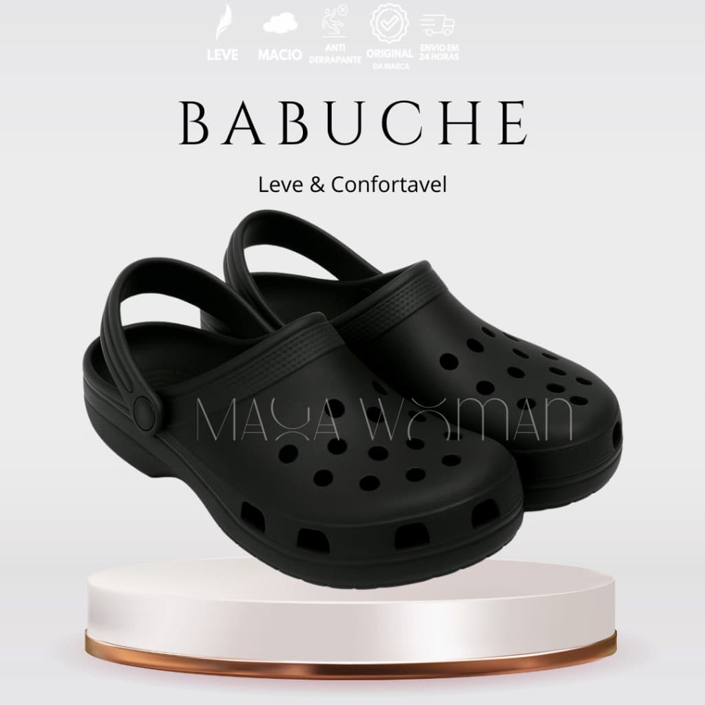 Sandalia Babuche Feminina Chinelo Unissex Antiderrapante Confortavel Macia Tamanho 34 ao 41