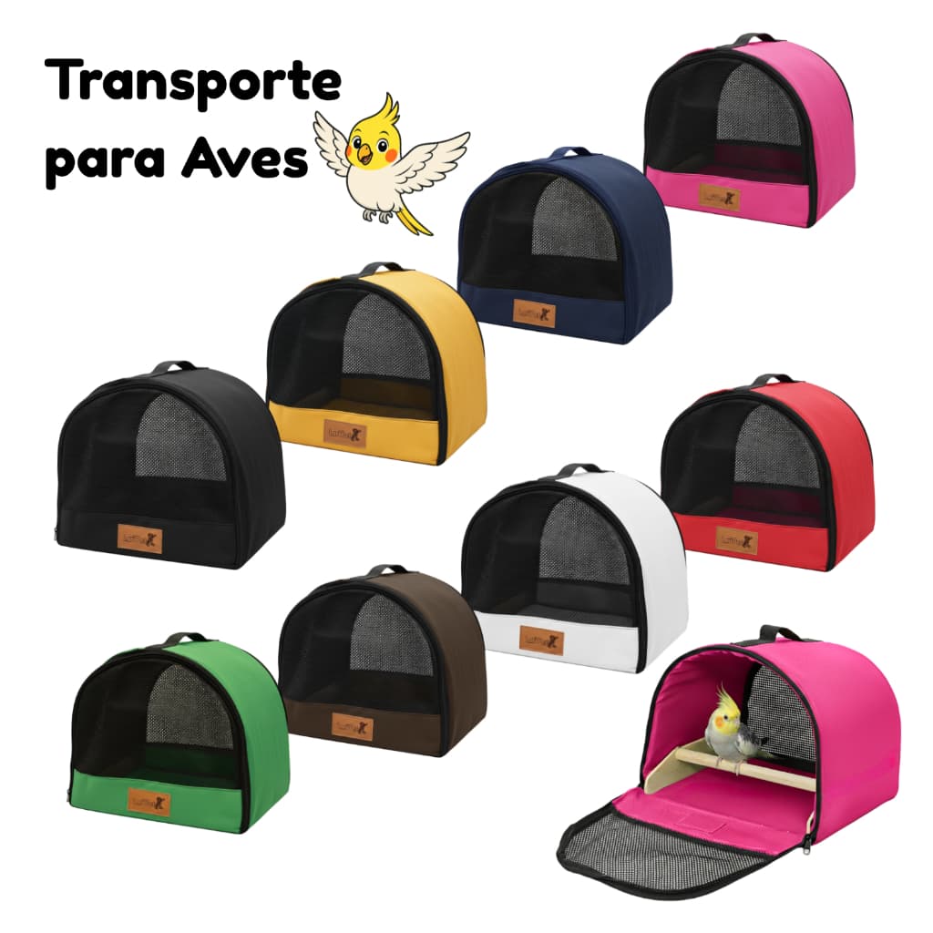 Transporte para Calopsitas Aves Porte Semelhantes De Estimação Bolsa Pet Portátil De Viagem *Cores