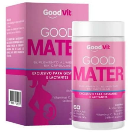 VITAMINA PARA GESTANTES E LACTANTES GOOD MATER 60 CÁPSULAS