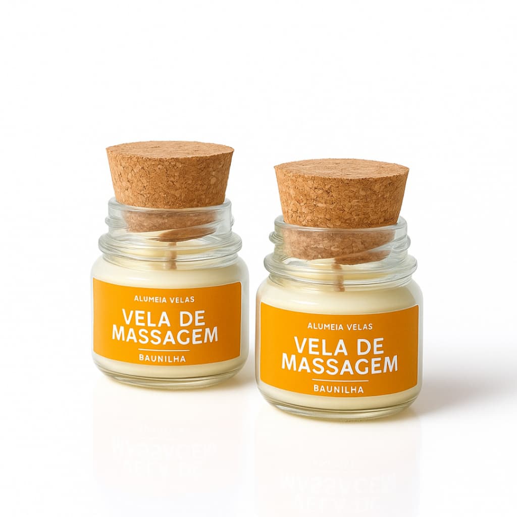 Vela de Massagem | Vela Hidratante | Vela Relaxante | Aromaterapia