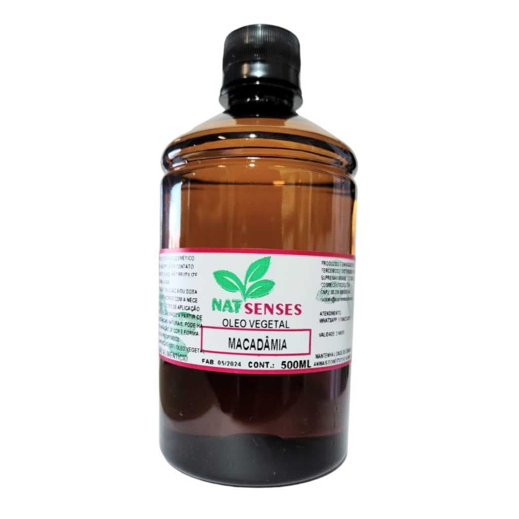 Oleo de Macadamia-500ml- Vegetal