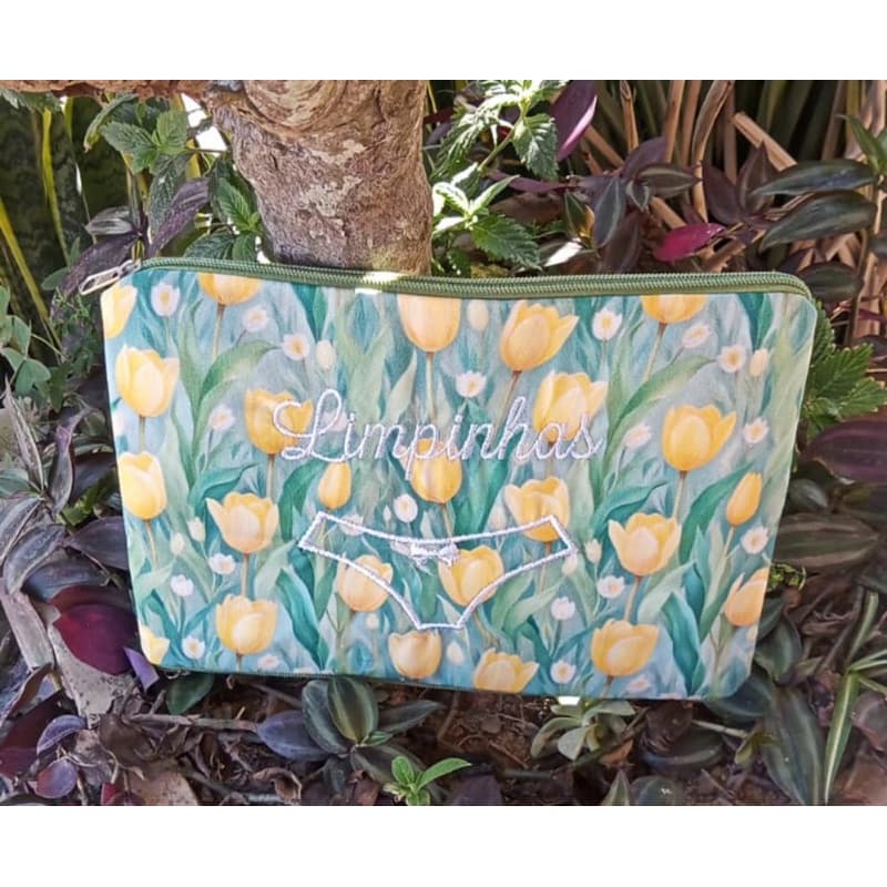 Porta Calcinha de Tecido – Organizador com Lado Sujinho e Limpinho