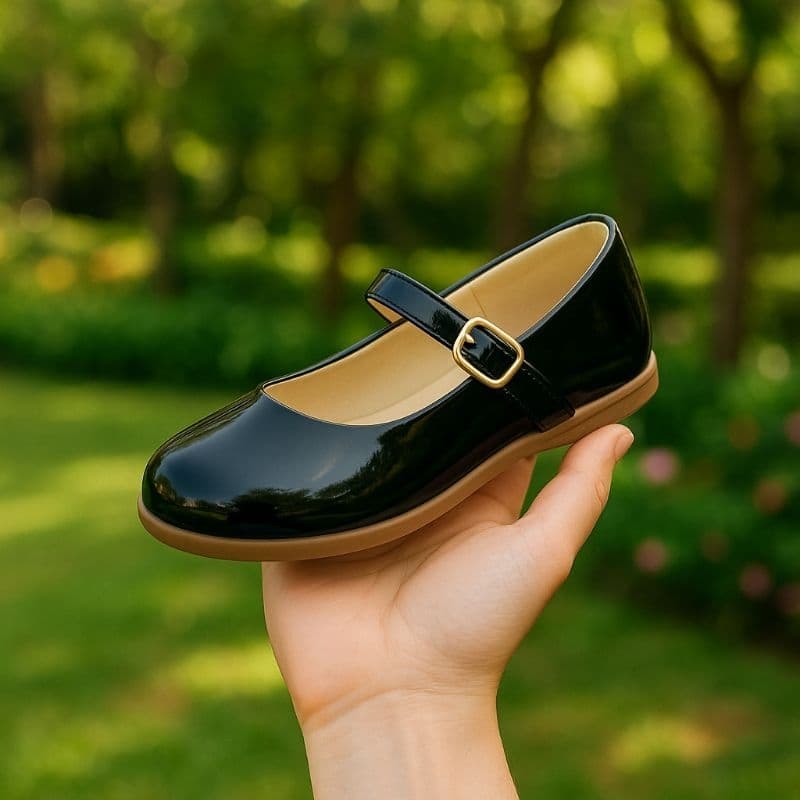 Sapatilha Infantil Feminina Verniz Original Confortável e Elegante Fácil de Calçar Pronta Entrega