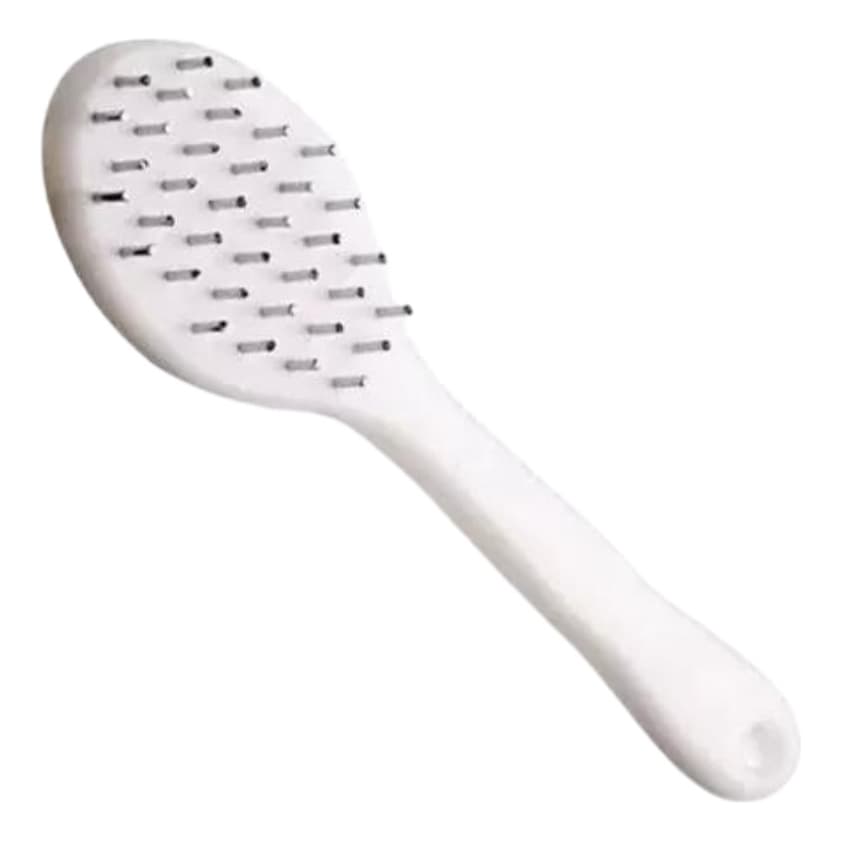 Descamador De Peixe 35 Pinos Inox 26 Cm De-01 Cor Branco Cozinha Reforçado Peixaria Profissional Removedor Manual