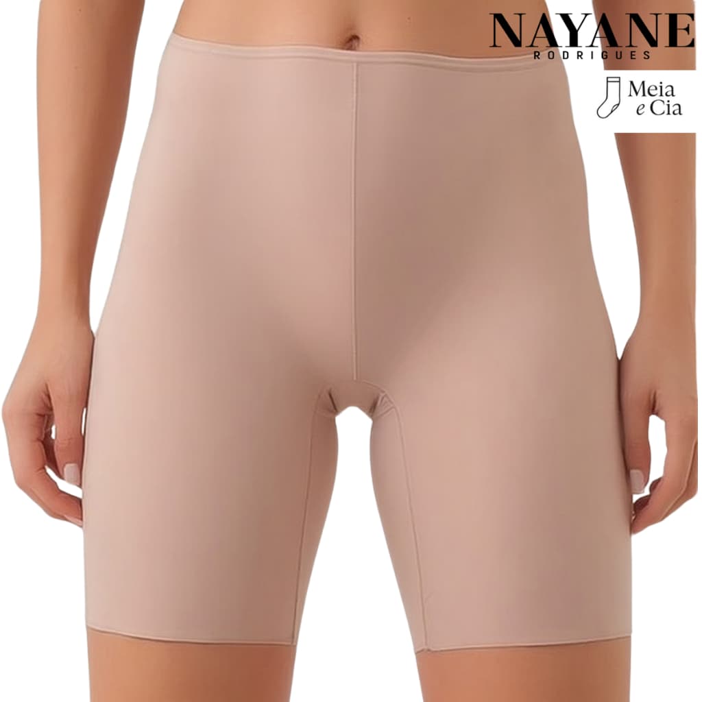 Bermuda Sem Costura Lisa Nayane Rodrigues – Conforto, Sustentação e Versatilidade
