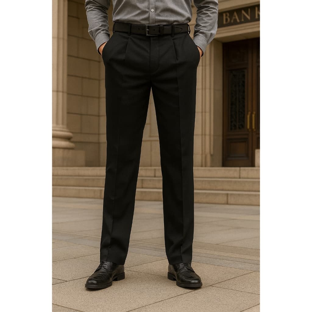 Calça de Trabalho Social Masculina Reta Tecido Oxfordine Envio Rapido