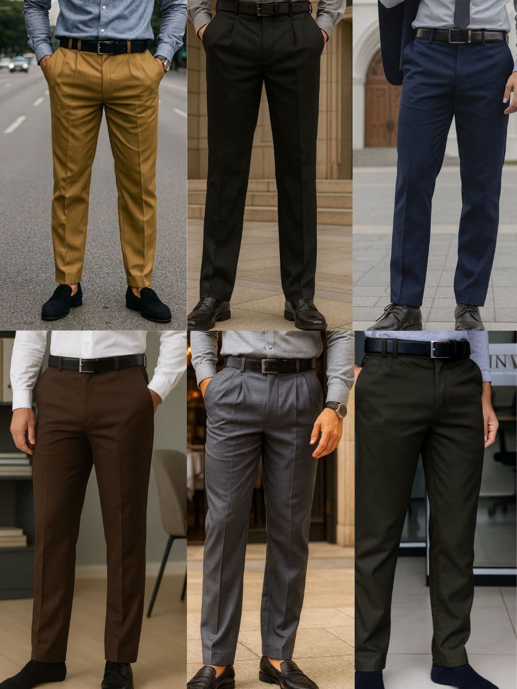 Calça Masculina Social Reta Promoção Casamento Trabalho Envio Rapido