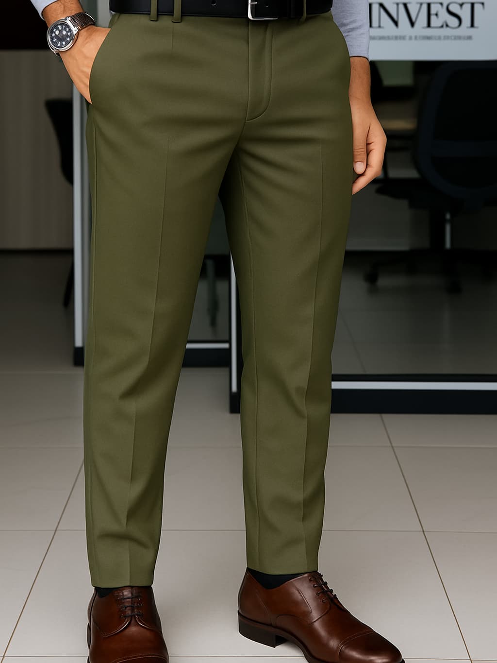 Calça Para Evento Oxfordine Masculina Social Envio Rapido