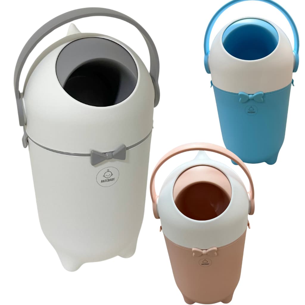 Lixeira Antiodor Para Quarto do Bebê Banheiro Fraldas Anti Bacteriana Anti viral 10 Litros