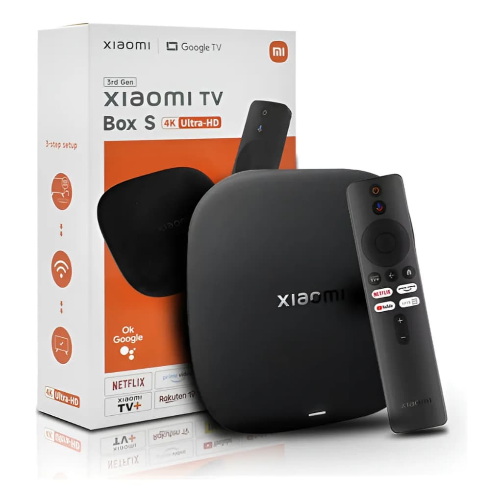 Xiaomi Mi Box S 4K Ultra HD 3ª Geração 32GB Lacrado Original 5.0