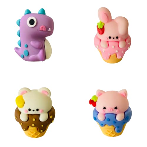 Apontador Volta ás aulas Plástico Dinossauro Dino Material Escolar Colorido