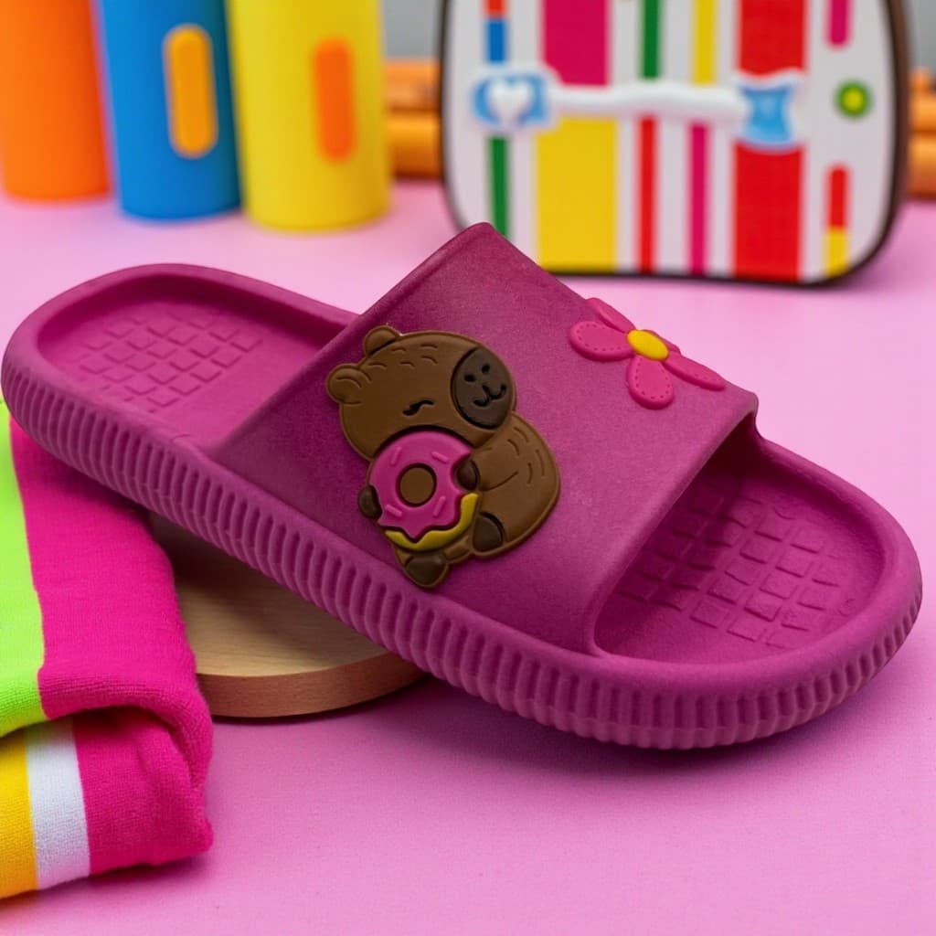 Chinelo Nuvem Infantil Menina Aplique Confortável Adulto Promoção Menina Criança Original Lançamento