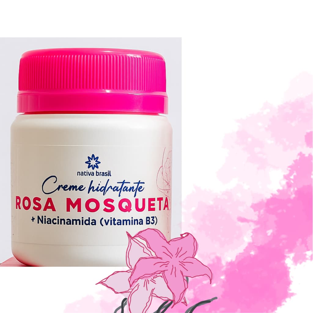 Tratamento de Melasma Pomada Rosa Mosqueta Tira manchas