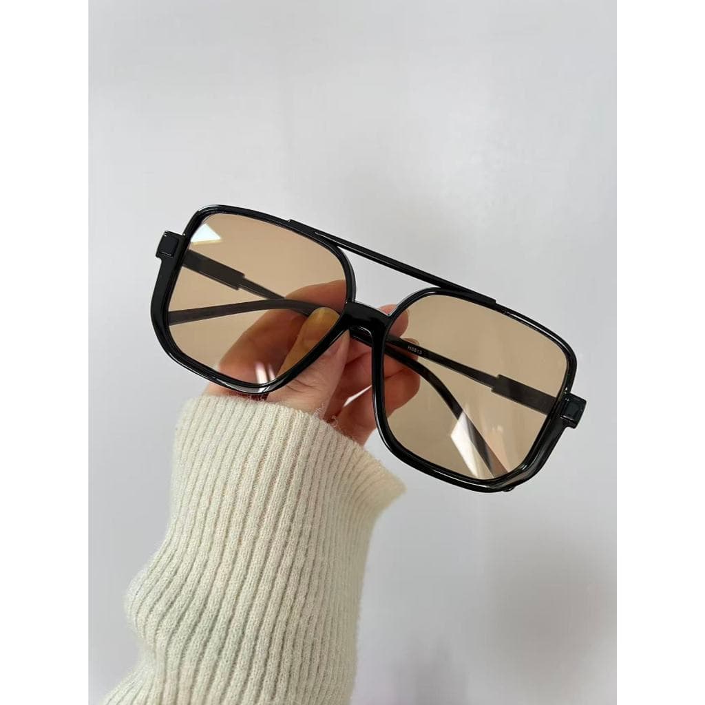 Oculos de sol modelo unissex grande vintage H5613