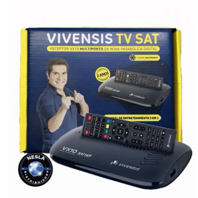 RECEPTOR DE TV DIGITAL MULTIPONTO VX10 VIVENSIS SATHD REGIONAL