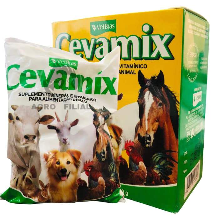 Cevamix Suplemento Vitamínico Mineral 200g Vetbrás