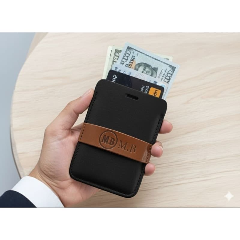 CARTEIRA PORTA CARTÕES CNH E DINHEIRO EM COURO LEGÍTIMO comprando 10 leva +5 sortidas  = 15 carteiras