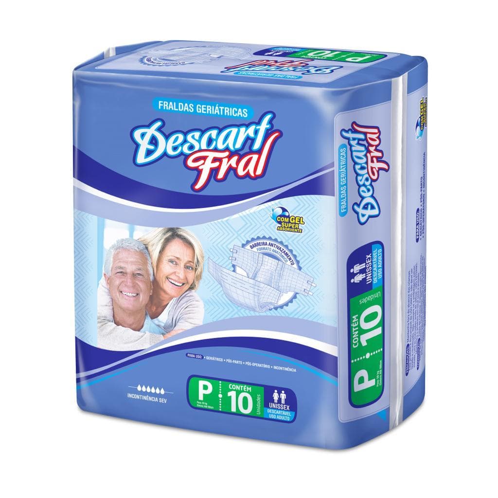 Fralda Geriátrica Descart Fral Mini