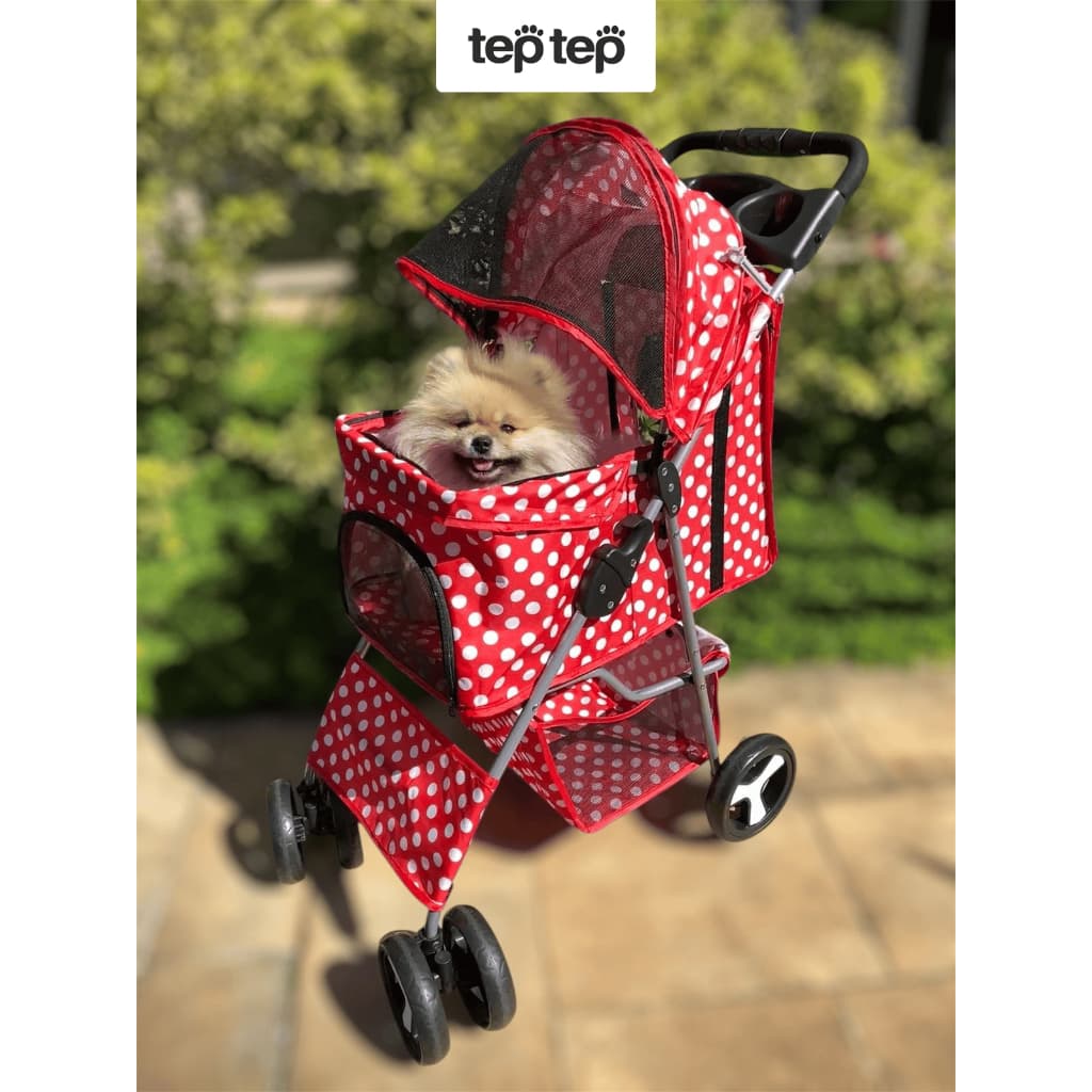 Carrinho de Passeio Dobrável para Pet Happy - Tep Tep