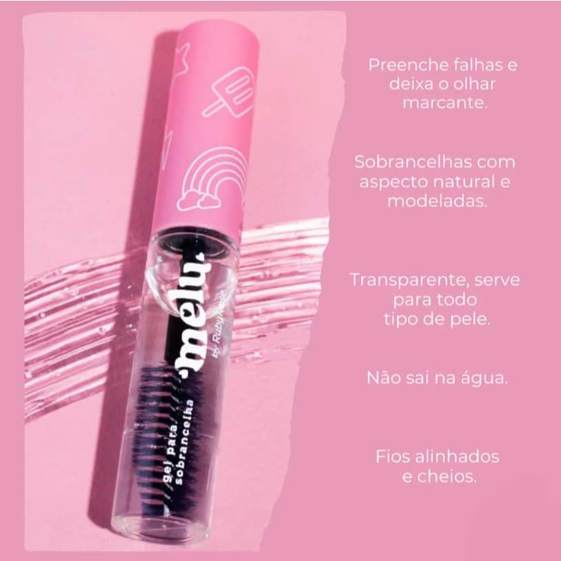 Gel Para Sobrancelha Melu By Ruby Rose Hb8422