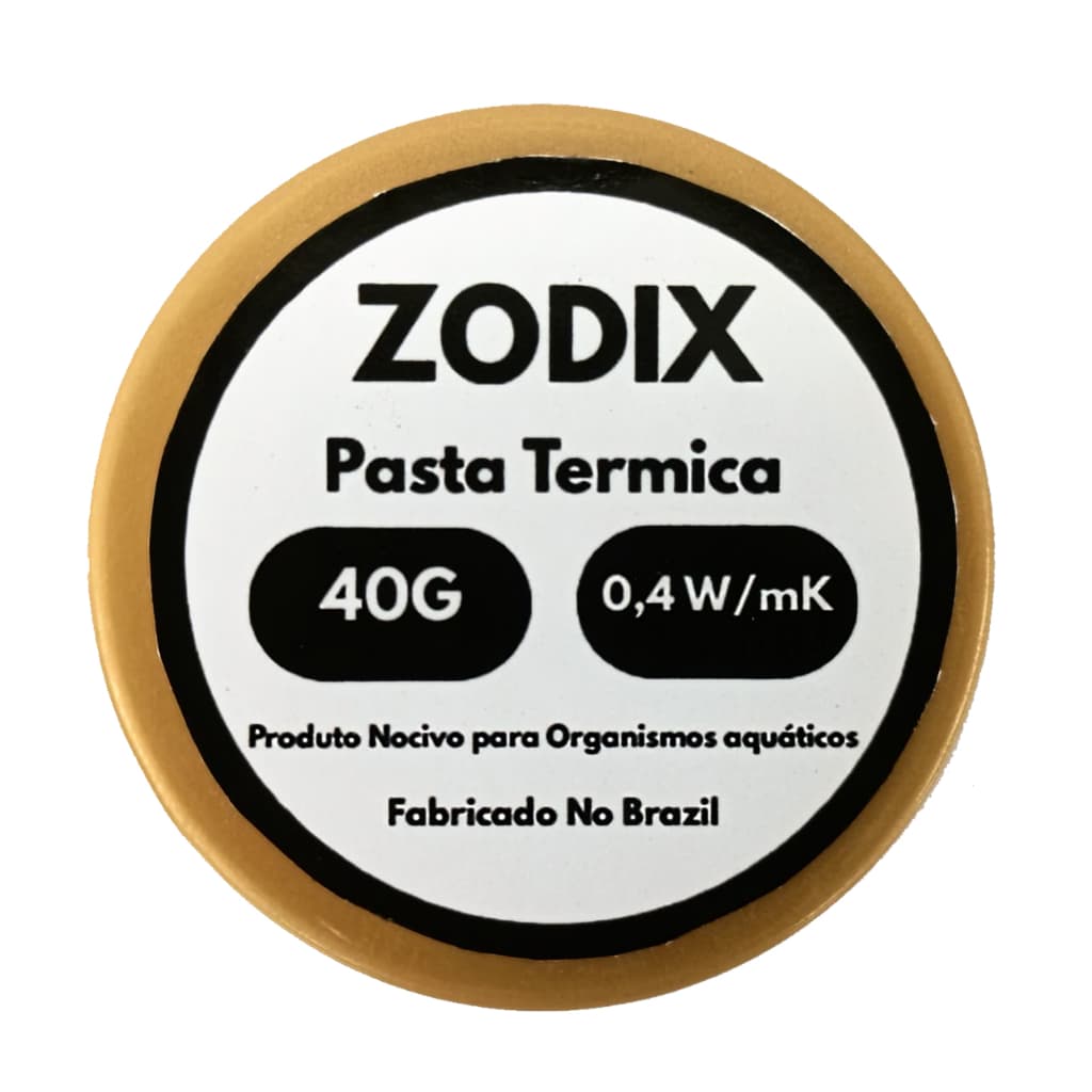 Pasta Térmica 40g Zodix Processador Cpu