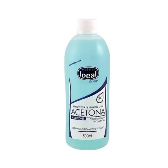 Removedor de Esmalte Ideal com Acetona 500ml
