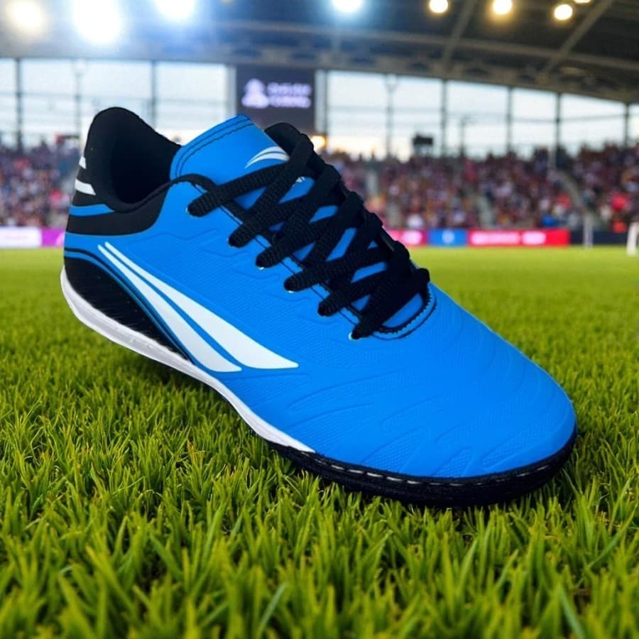 Chuteira Society Masculina Trava Baixa Confortável Futebol Campo Sintético