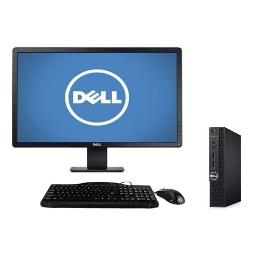 Cpu + Monitor Dell Optiplex 3050 Mini Core I3 8gb 240gb Ssd 8 Gb