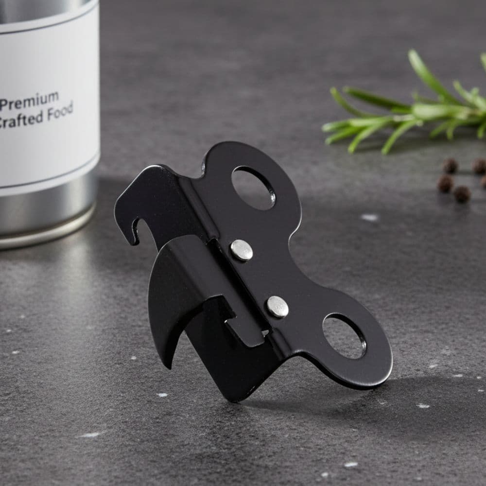 Abridor De Latas Inox Preto Abridor manual de latas para Cozinha latas de Milho e Ervilha Resistente