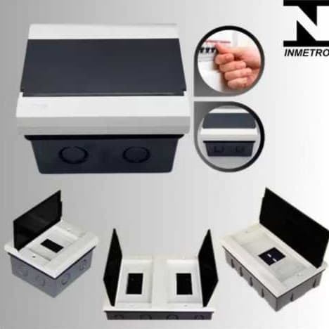 Centrinho Quadro de Distribuição Disjuntores caixa Para Disjuntores 3/4 6/8 12/16 24/30