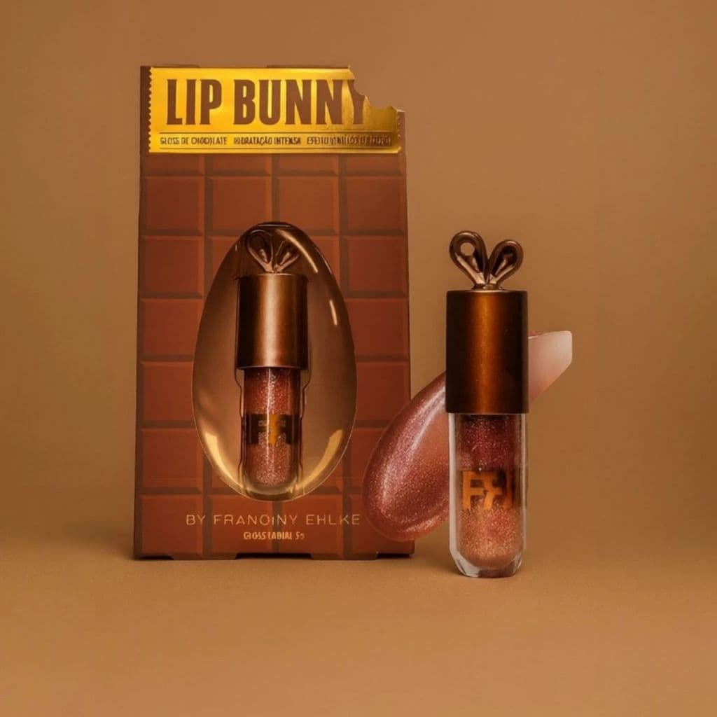 Gloss Labial Lip Bunny ChocoChilli Efeito Bocão Franciny Ehlke de Edição Limitada