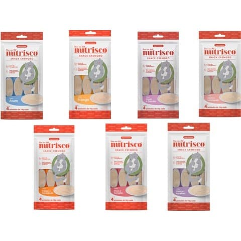 Snack Cremoso Nutrisco para gatos - Petisco como churu