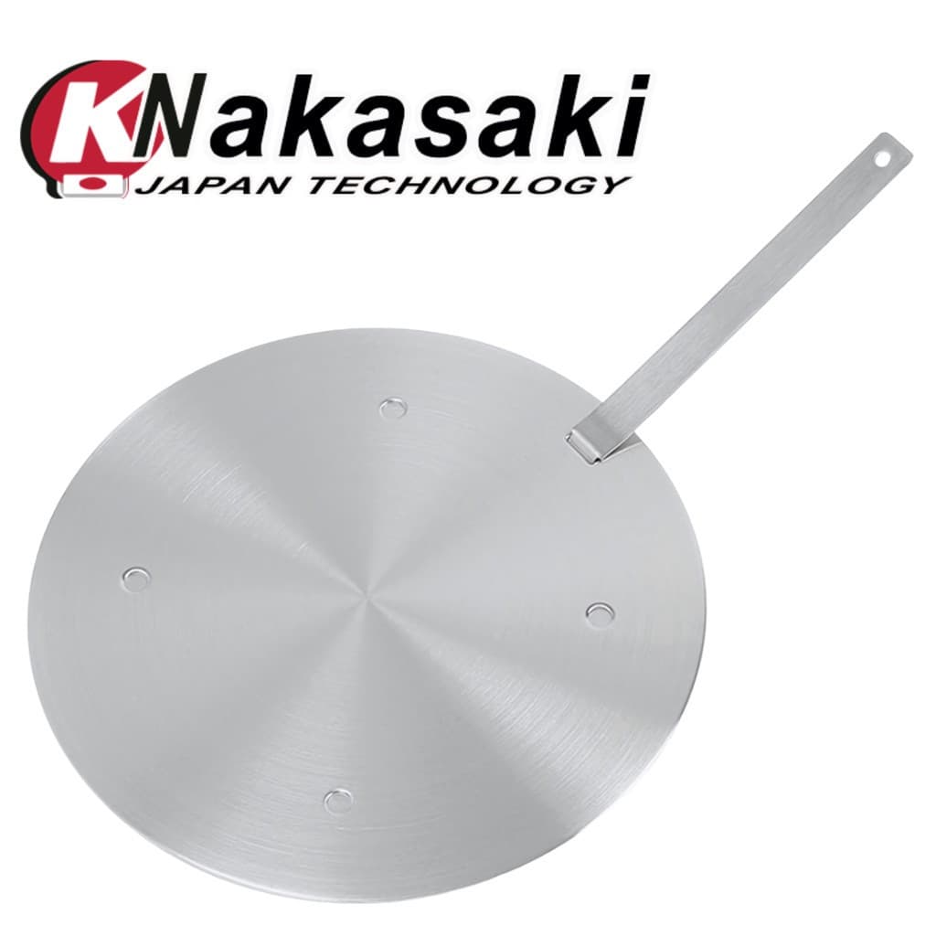 Adaptador Conversor de Indução 24cm Difusor Inox 3 Camadas Qualquer Tipo De Panela e Fogão