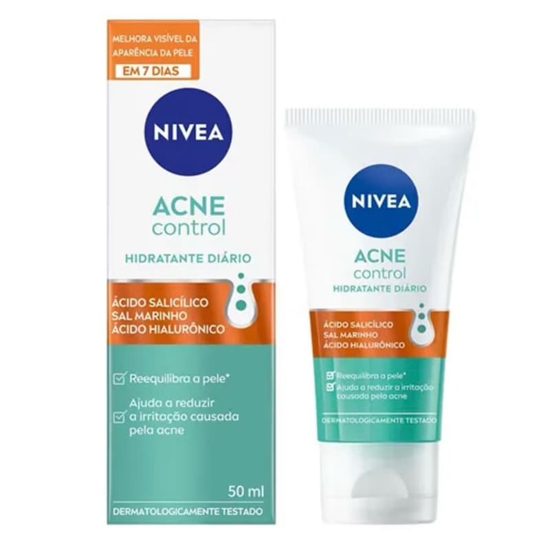 NIVEA Hidratante Facial Acne Control 50g