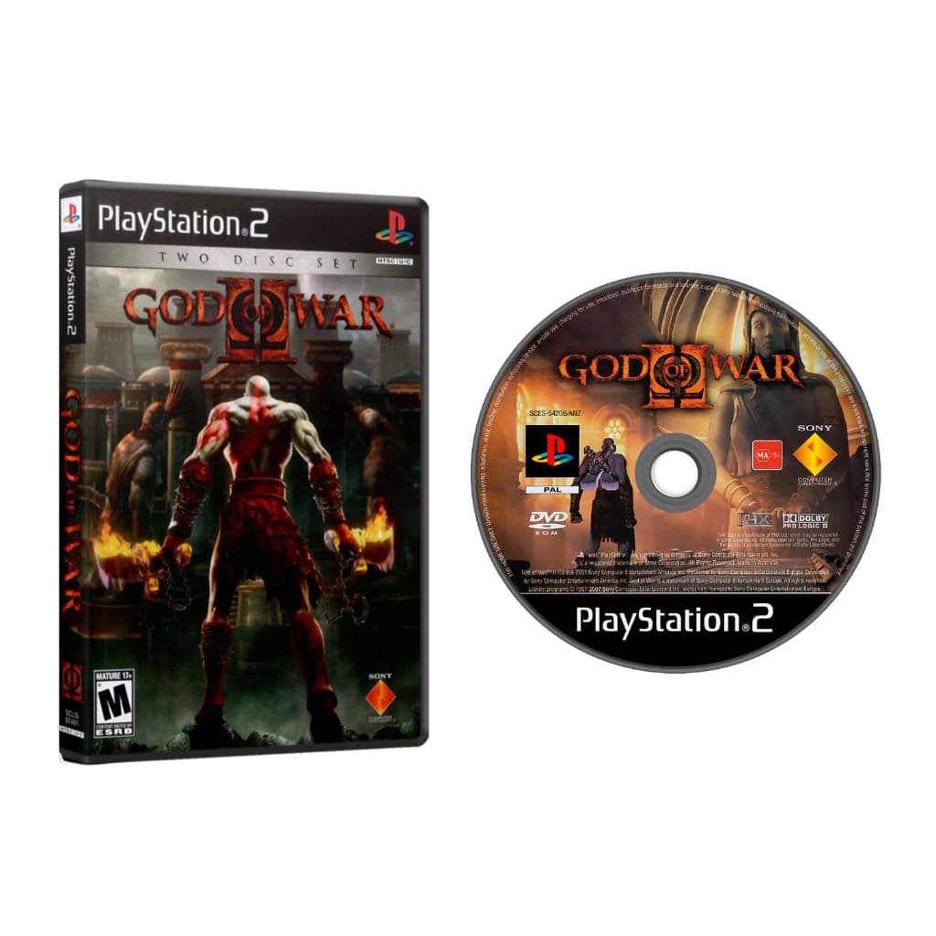 Jogo God of War 2 Para PS2 Playstation 2
