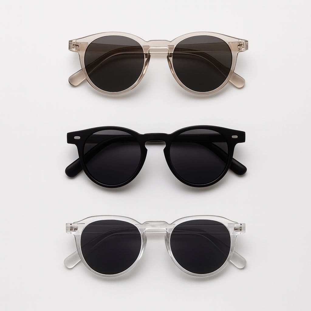 oculos de sol behave new gray redondo retro na moda unissex com proteçao uv400