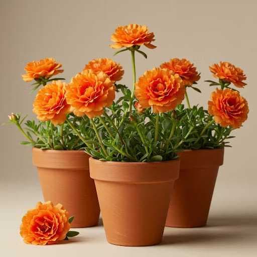 100 Sementes de Onze-Horas Laranja Tripla - Alta Taxa de Germinação