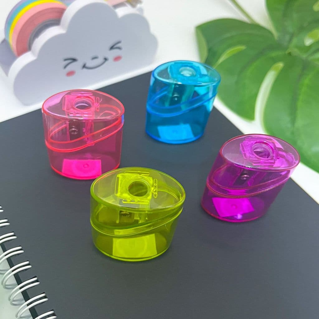 Apontador Plástico com Depósito Grande 348 - CIS