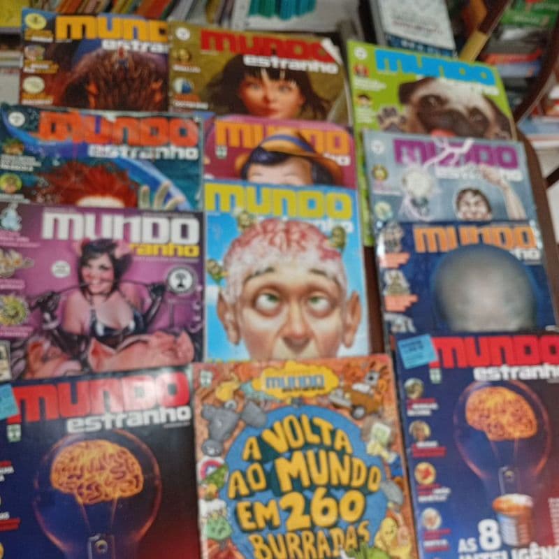 Revistas diversas usadas