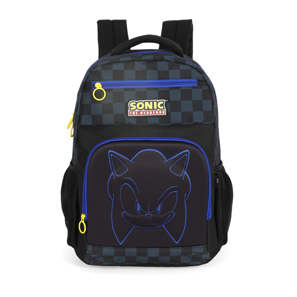 Mochila de Costas Sonic 3D MS49851SO Luxcel Lançamento 2026