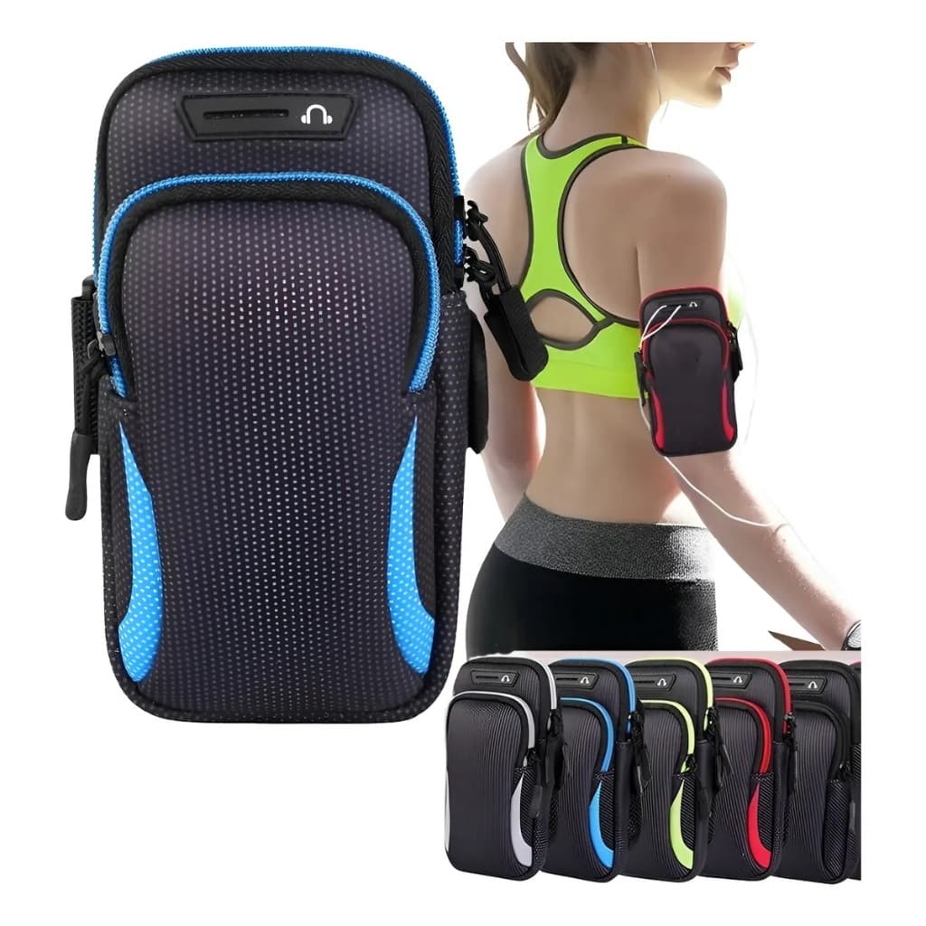 Braçadeira Celular Corrida Suporte Exercicios Academia Ajustavel