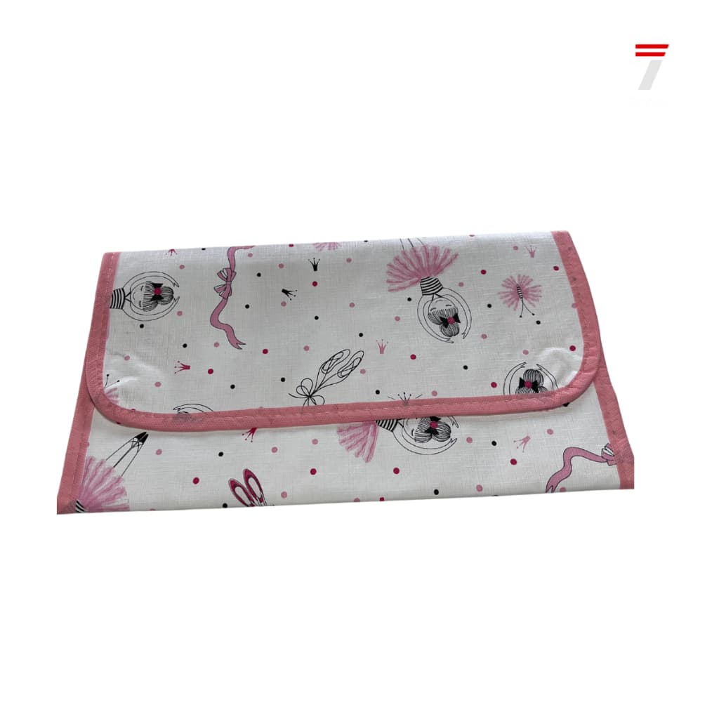 Trocador de Fralda Portátil Impermeável Bailarina Menina