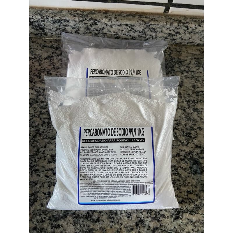 Percarbonato De Sódio 99,9% Pureza 4kg