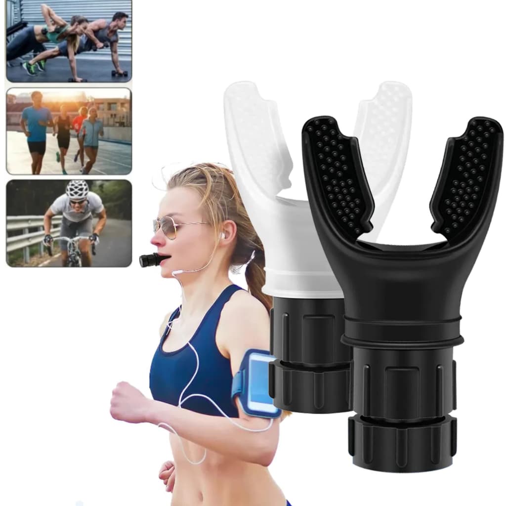 Treinador Respiratório Fitness Exercitador Pulmonar Exercício Pulmão Respiração Fisioterapia