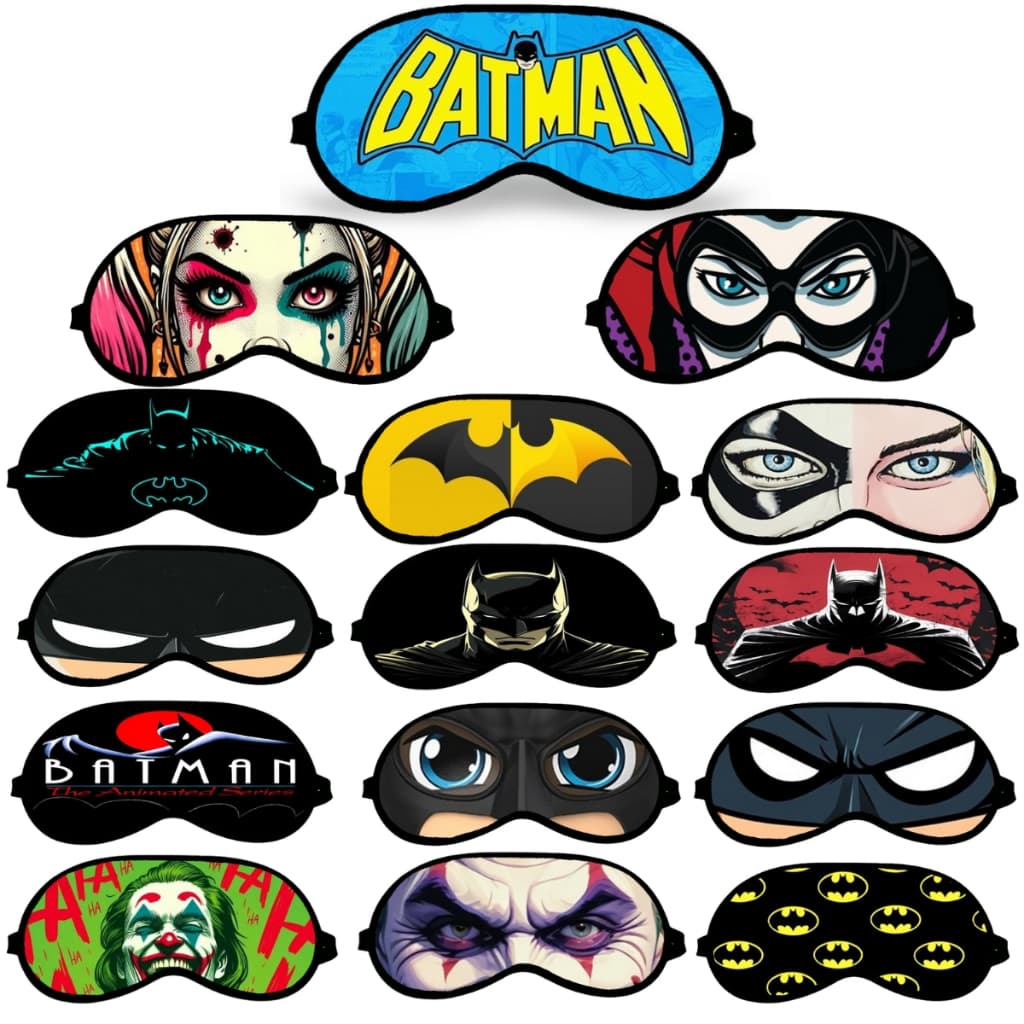 Máscara de Dormir Batman – Tapa Olhos Super-Herói